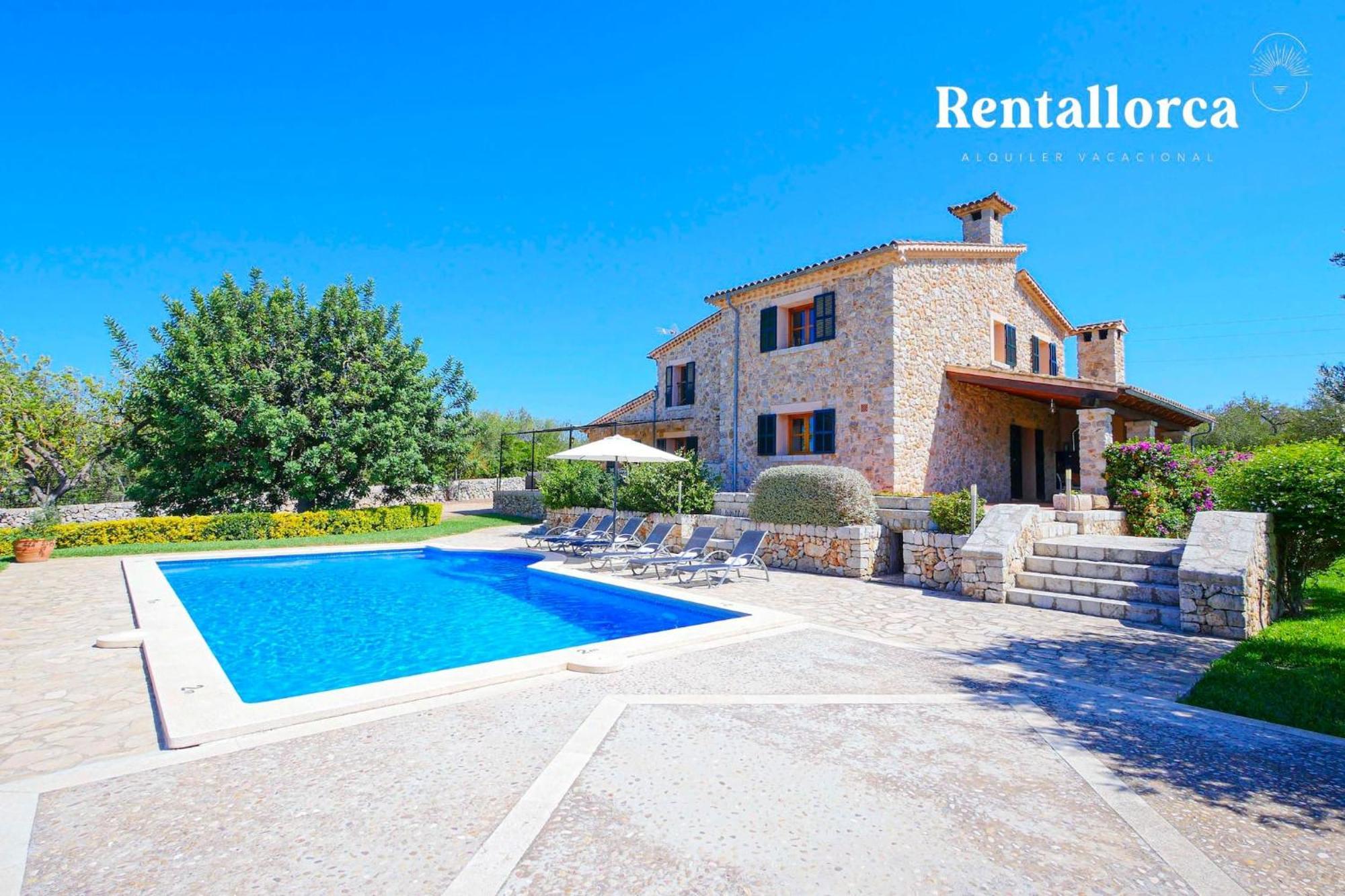 Finca Son Font By Rentallorca Muro Exterior foto