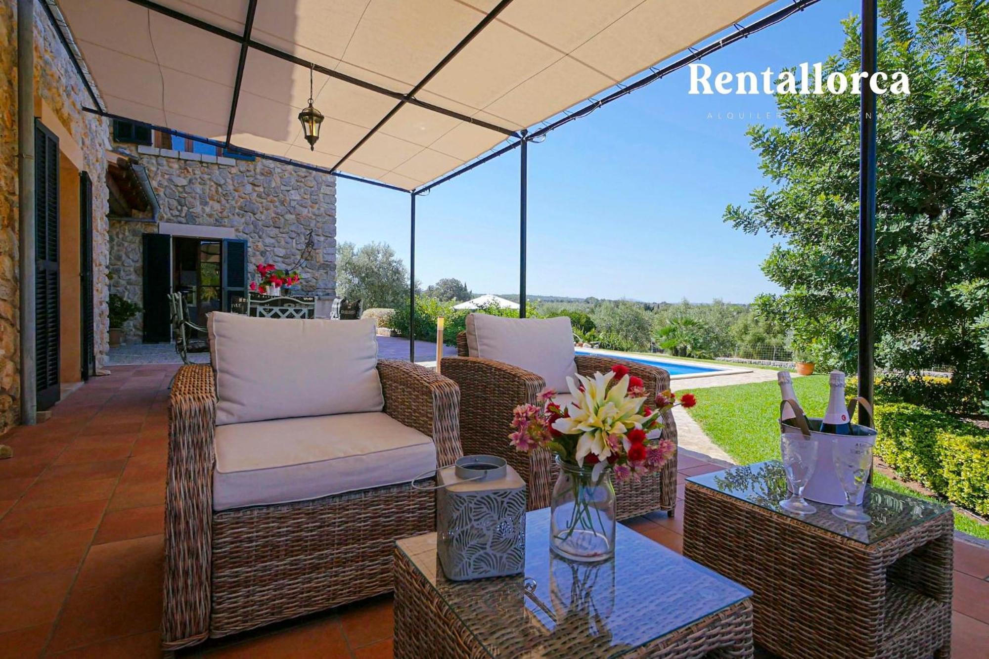 Finca Son Font By Rentallorca Muro Exterior foto
